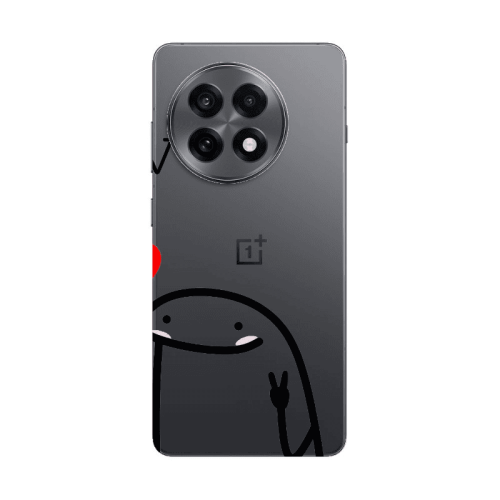 Oneplus 13 5G Love 2 Transparent Silicone TPU Θήκη